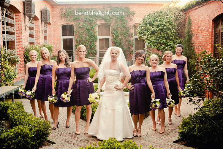our favorite wedding party photos of 2010! • Bend The Light